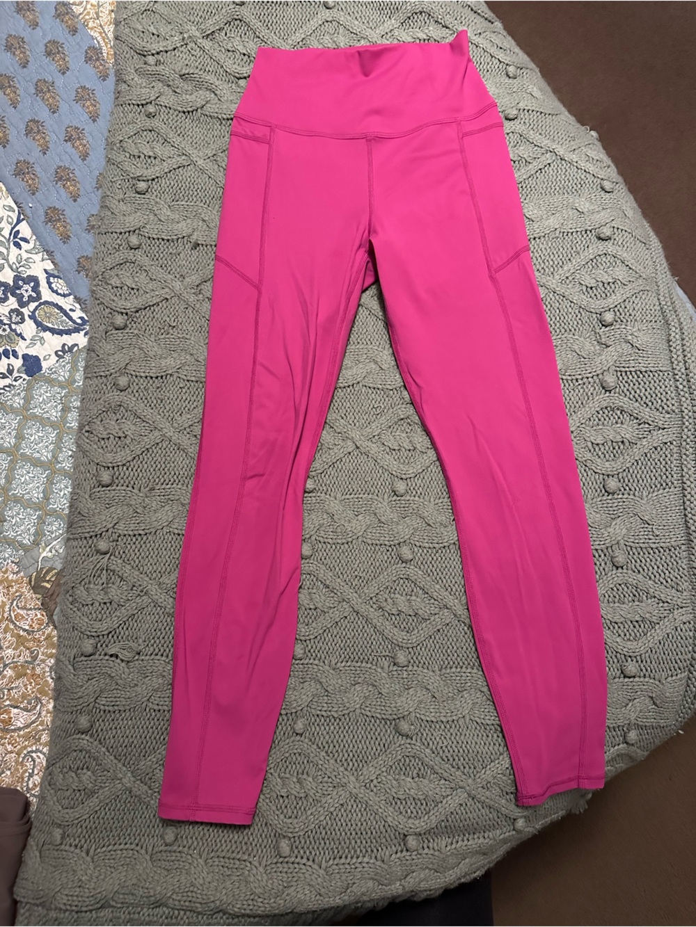 Z Supply Hot Pink High-Rise Leggings